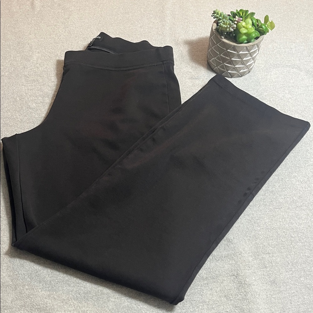 Eileen Fisher Charcoal -Gray Pull on pants - Picture 1 of 12